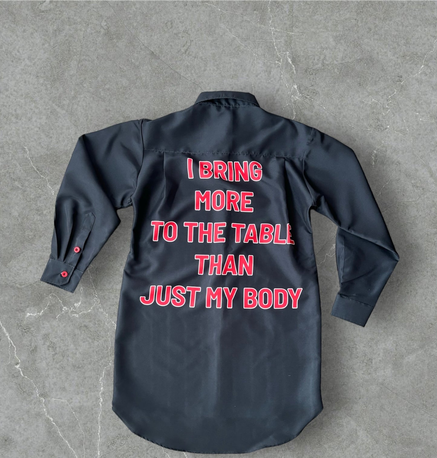 MOR T-shirt Dress (Black)